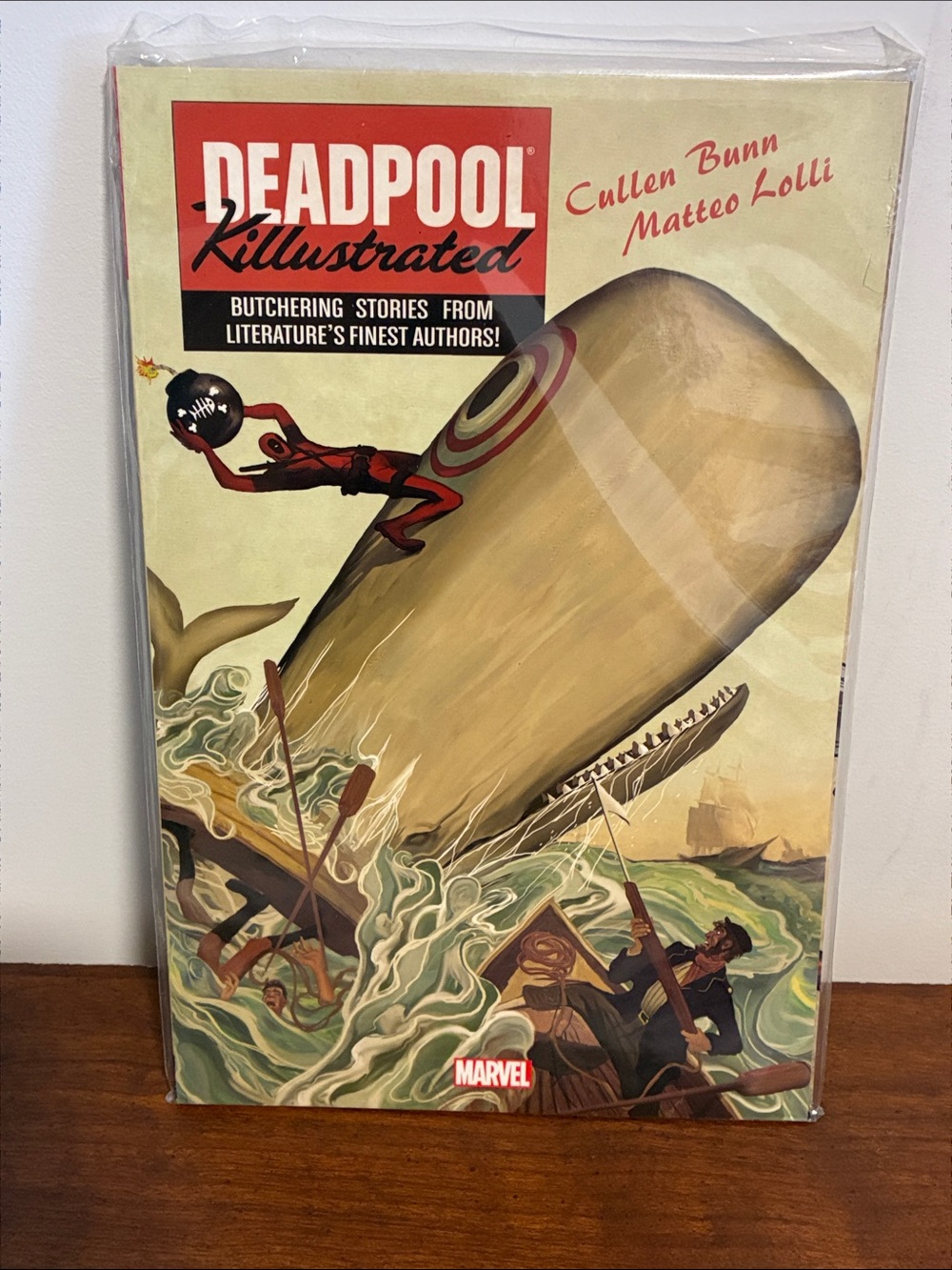 Deadpool Killustrated Graphic Novel - New in Plastic - parental advisory